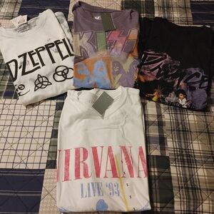 4 Band Tees